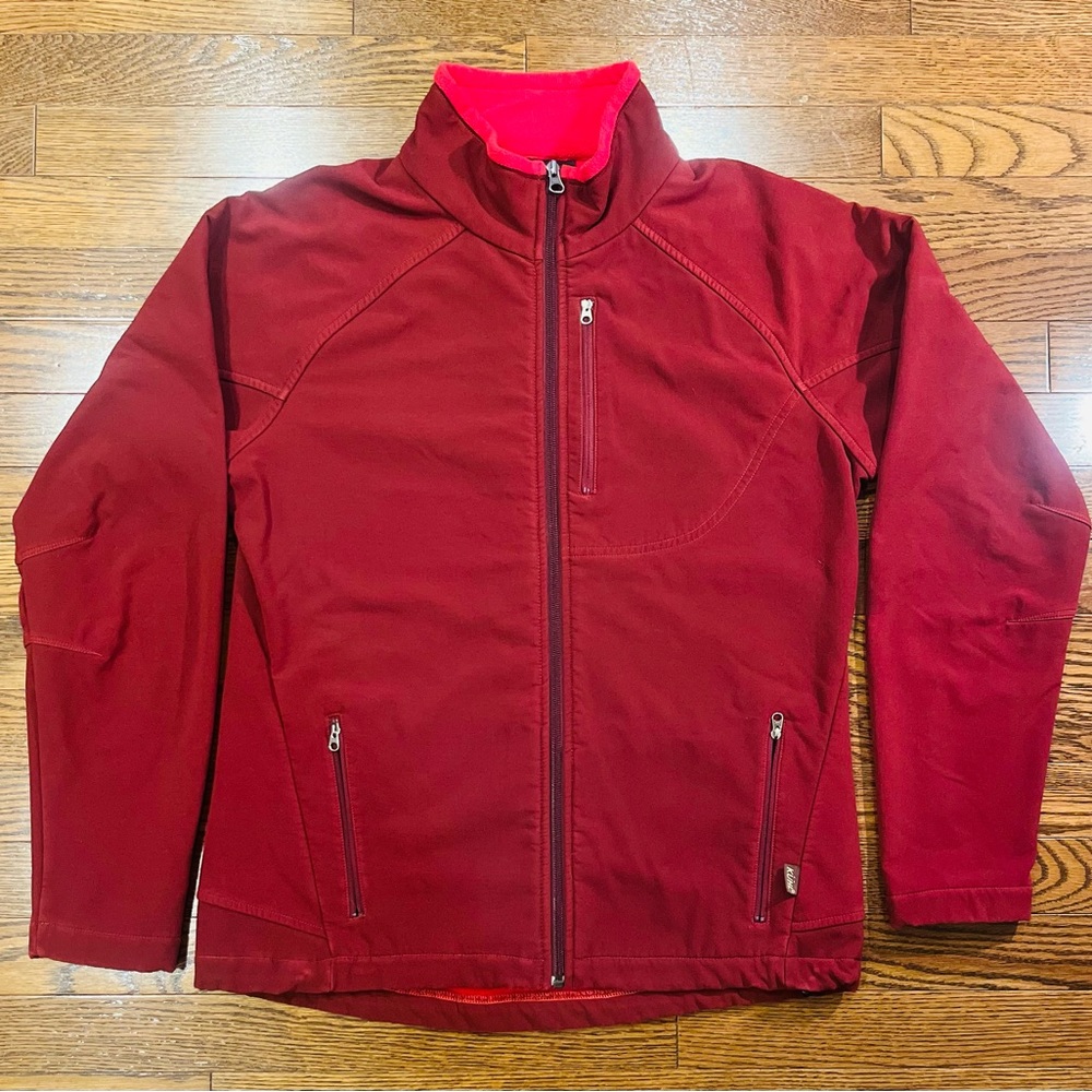 KÜHL Burgundy Softshell Jacket — Women’s